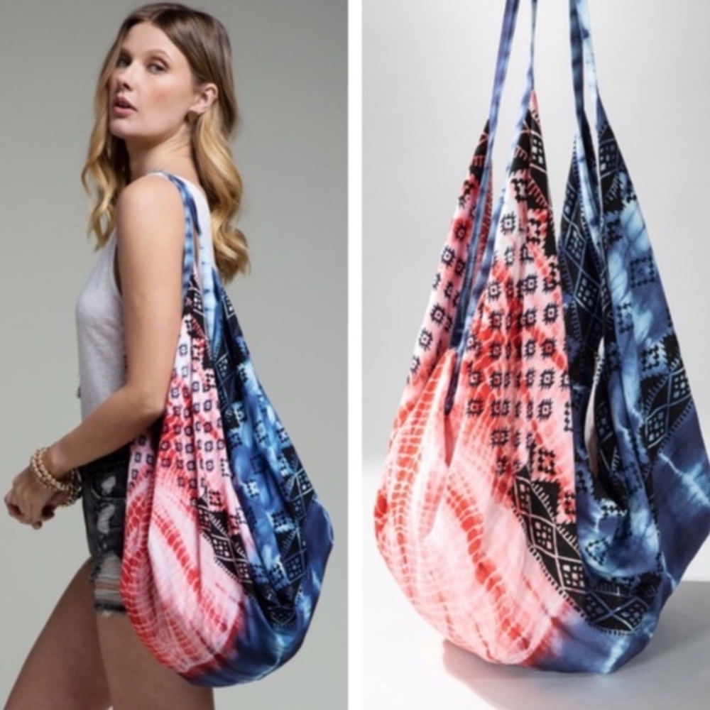 Stylish Tie-Dye Shoulder Bag